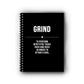Grind Motivational Printed Notebook