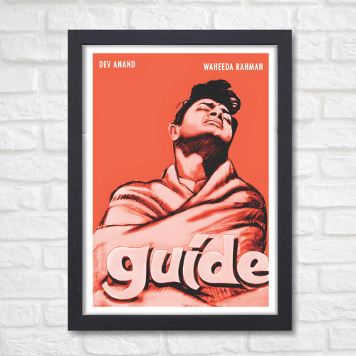 Guide Classic Movie Poster Frame Dev Anand Bollywood Movies Framed Posters Canvas Painting Artwork Photo Frames For Wall Decor Bedroom Living Room Decoration Home Office Restraunt Cafe, Guide movie poster, Guide movie poster hd, guide film poster, guide 1965 movie poster, guide poster, guide classic posters, guide classic poster design, guide movie poster framed, guide movie poster frame size