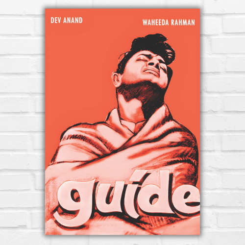 Guide Classic Movie Poster Frame Dev Anand Bollywood Movies Framed Posters Canvas Painting Artwork Photo Frames For Wall Decor Bedroom Living Room Decoration Home Office Restraunt Cafe, Guide movie poster, Guide movie poster hd, guide film poster, guide 1965 movie poster, guide poster, guide classic posters, guide classic poster design, guide movie poster framed, guide movie poster frame size