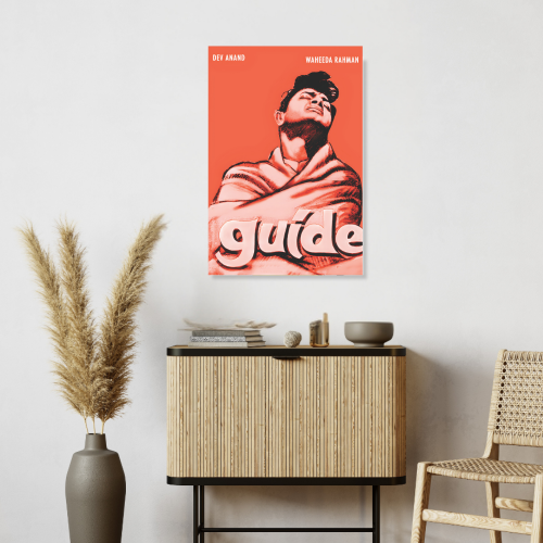 Guide Classic Movie Poster Frame Dev Anand Bollywood Movies Framed Posters Canvas Painting Artwork Photo Frames For Wall Decor Bedroom Living Room Decoration Home Office Restraunt Cafe, Guide movie poster, Guide movie poster hd, guide film poster, guide 1965 movie poster, guide poster, guide classic posters, guide classic poster design, guide movie poster framed, guide movie poster frame size