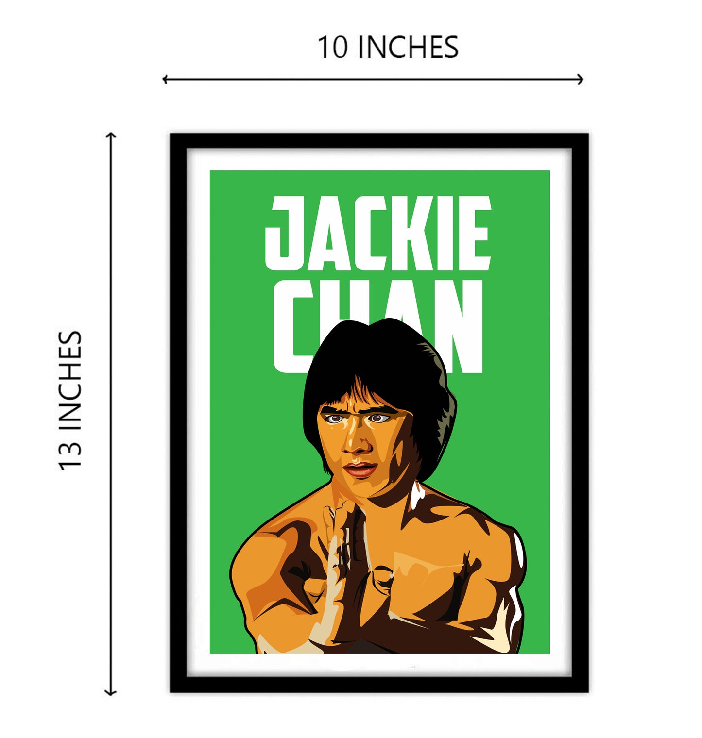 Jackie Chan Motivational Art Work