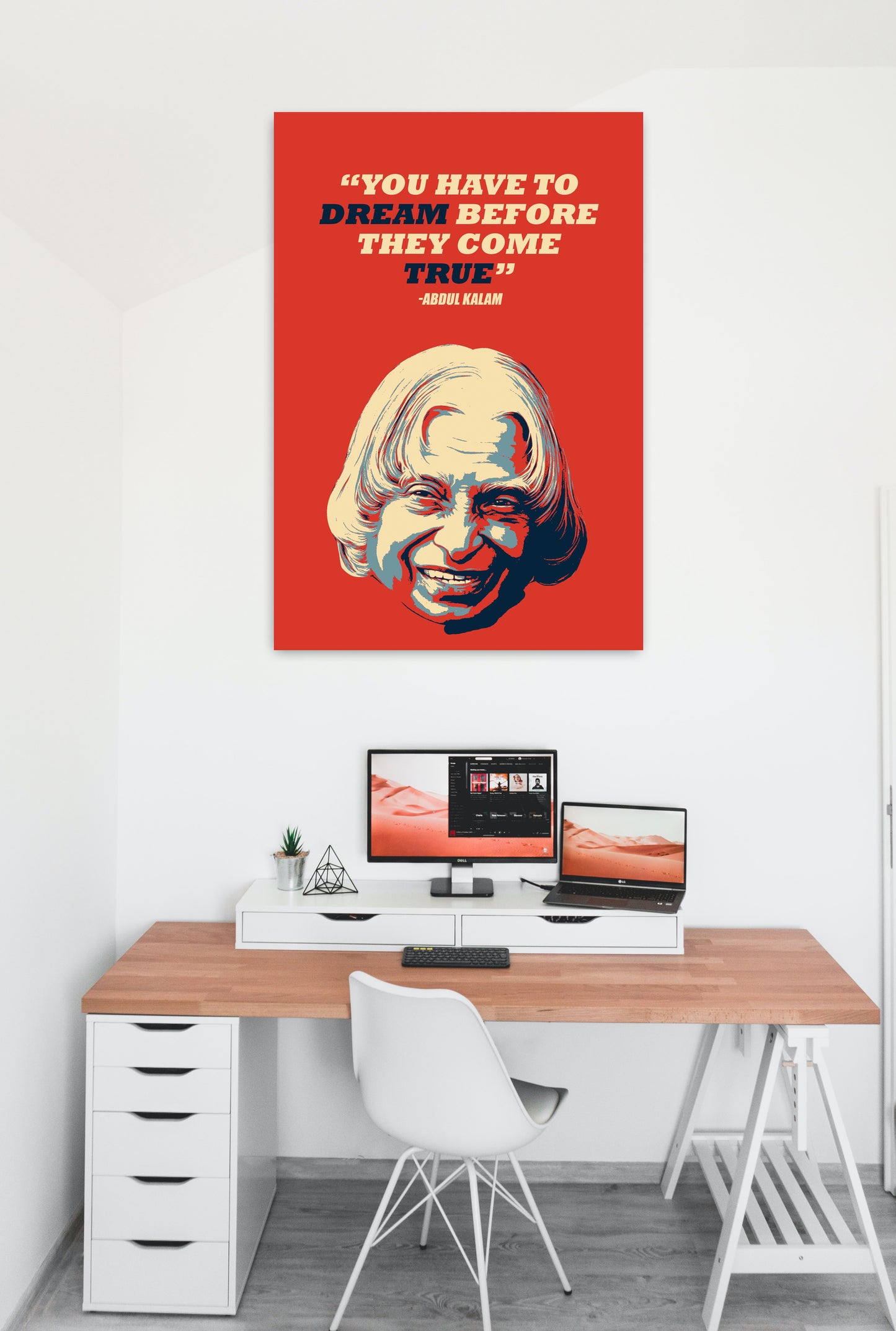 Abdul Kalam Motivational Art work