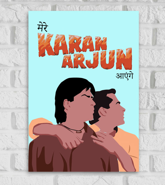 karan Arjun Movie Artwork