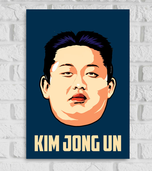 Kim Jong Un Funny Pop Art work