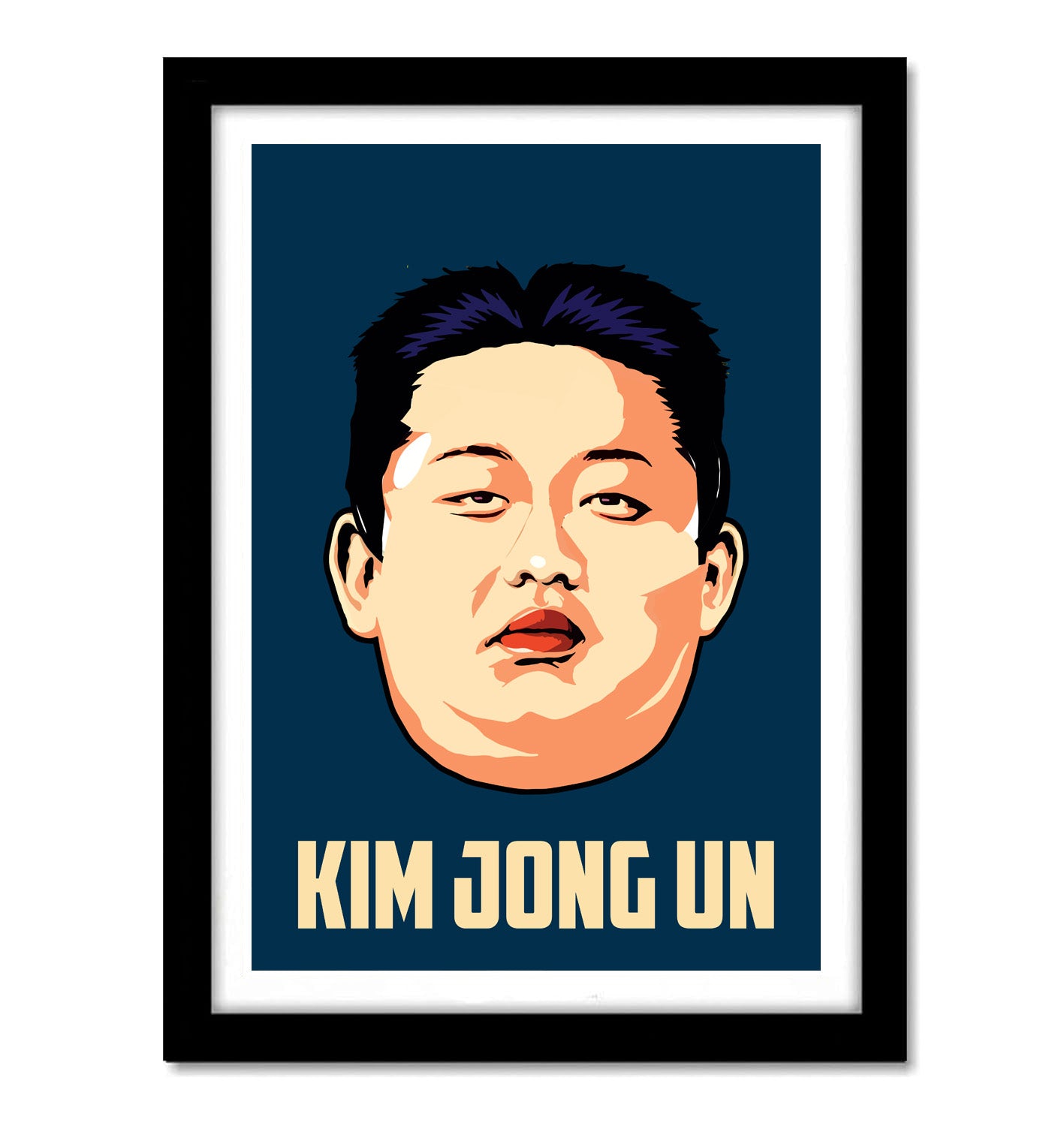 Kim Jong Un Funny Pop Art work