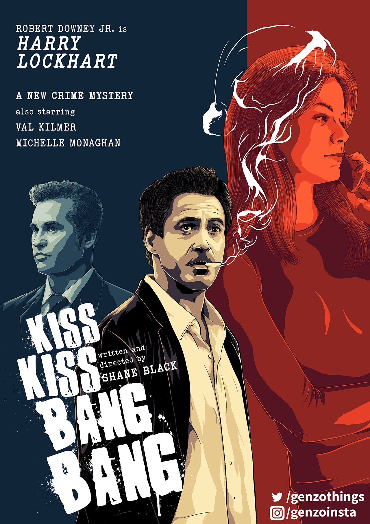 Kiss kiss bang bang Art work