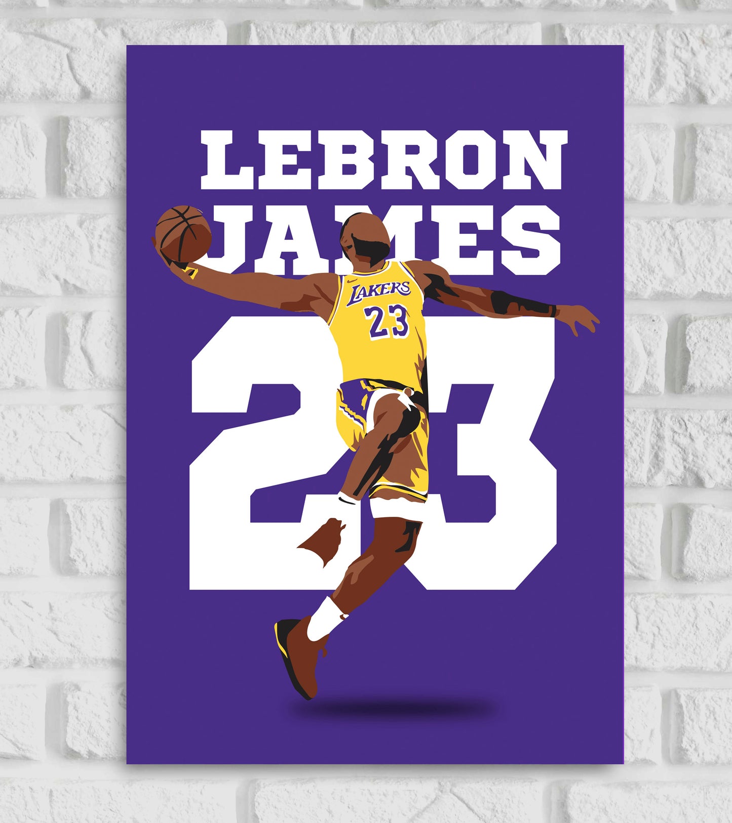 Lebron James Pop Art work