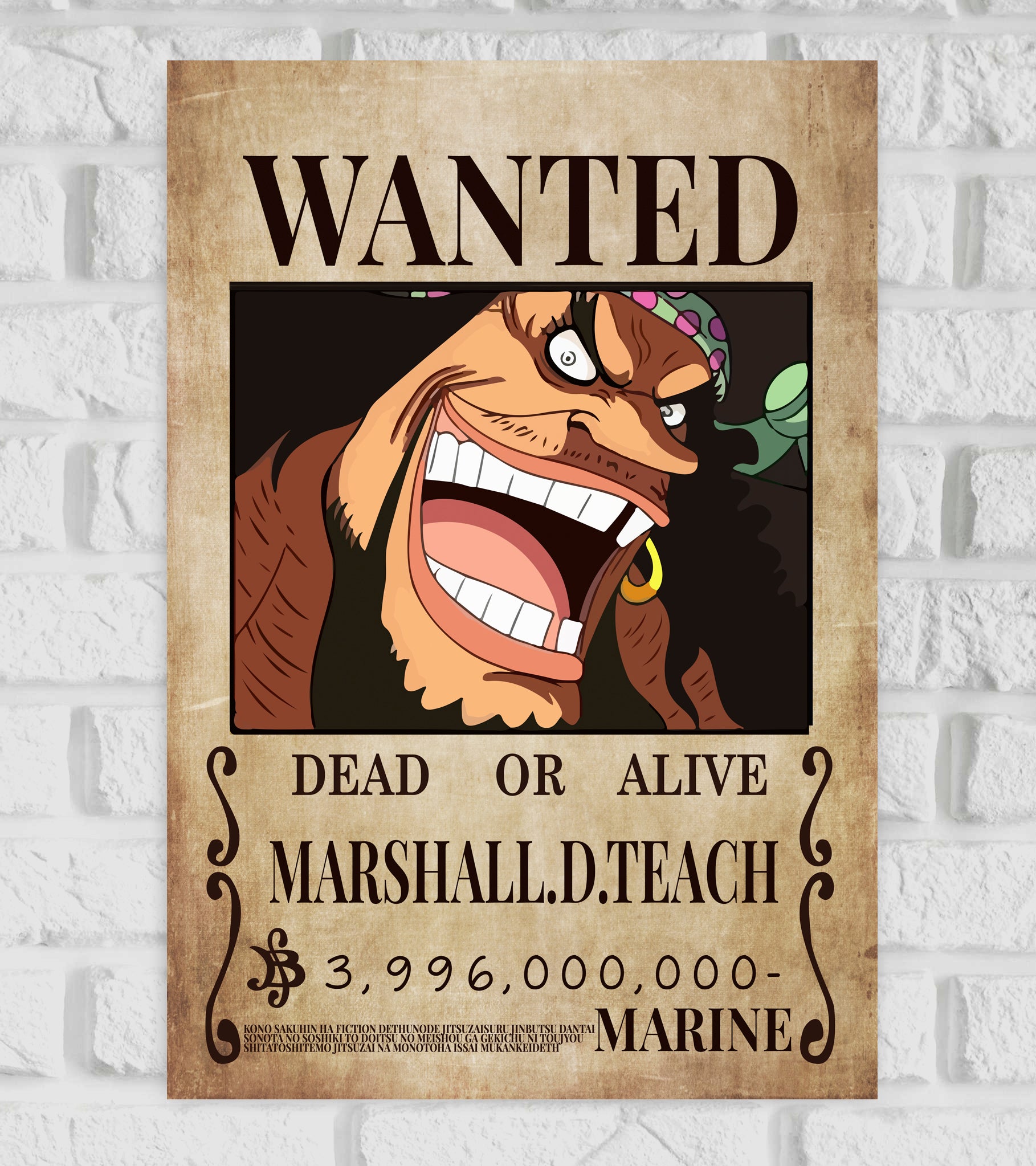 One Piece Marshall Art work – Good Hope