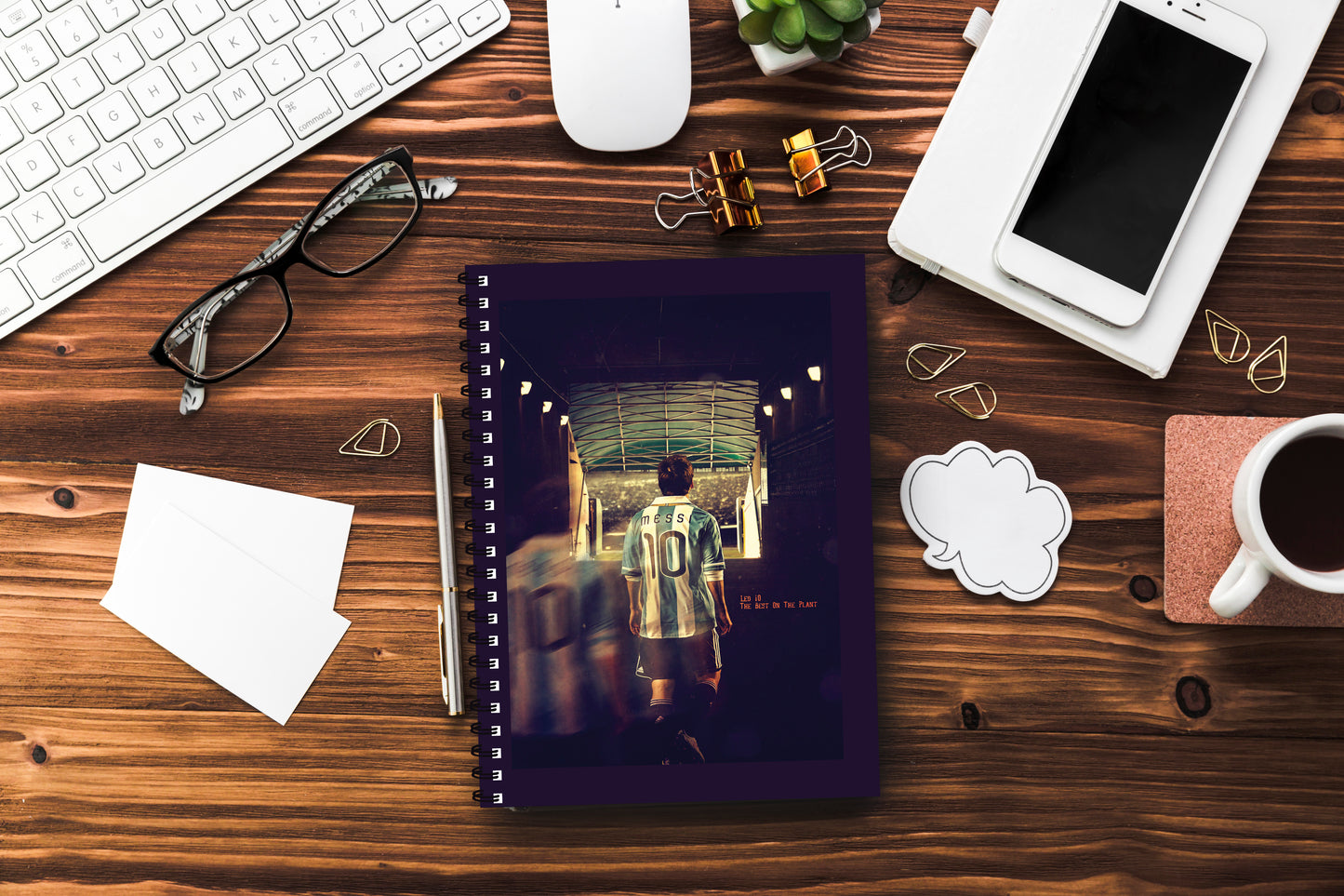 Leonel Messi Printed Notebook