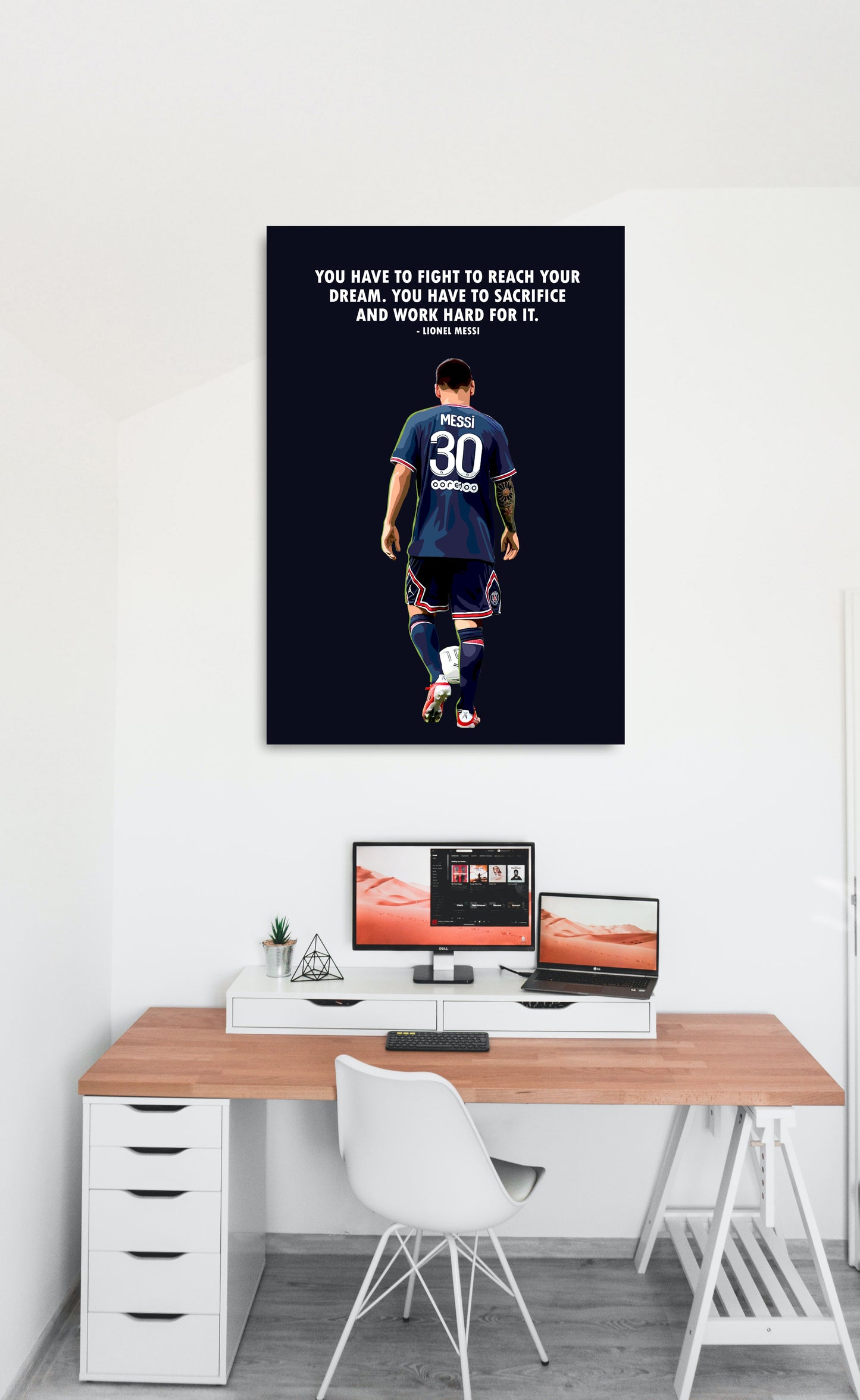 Lionel Messi 30 Artwork