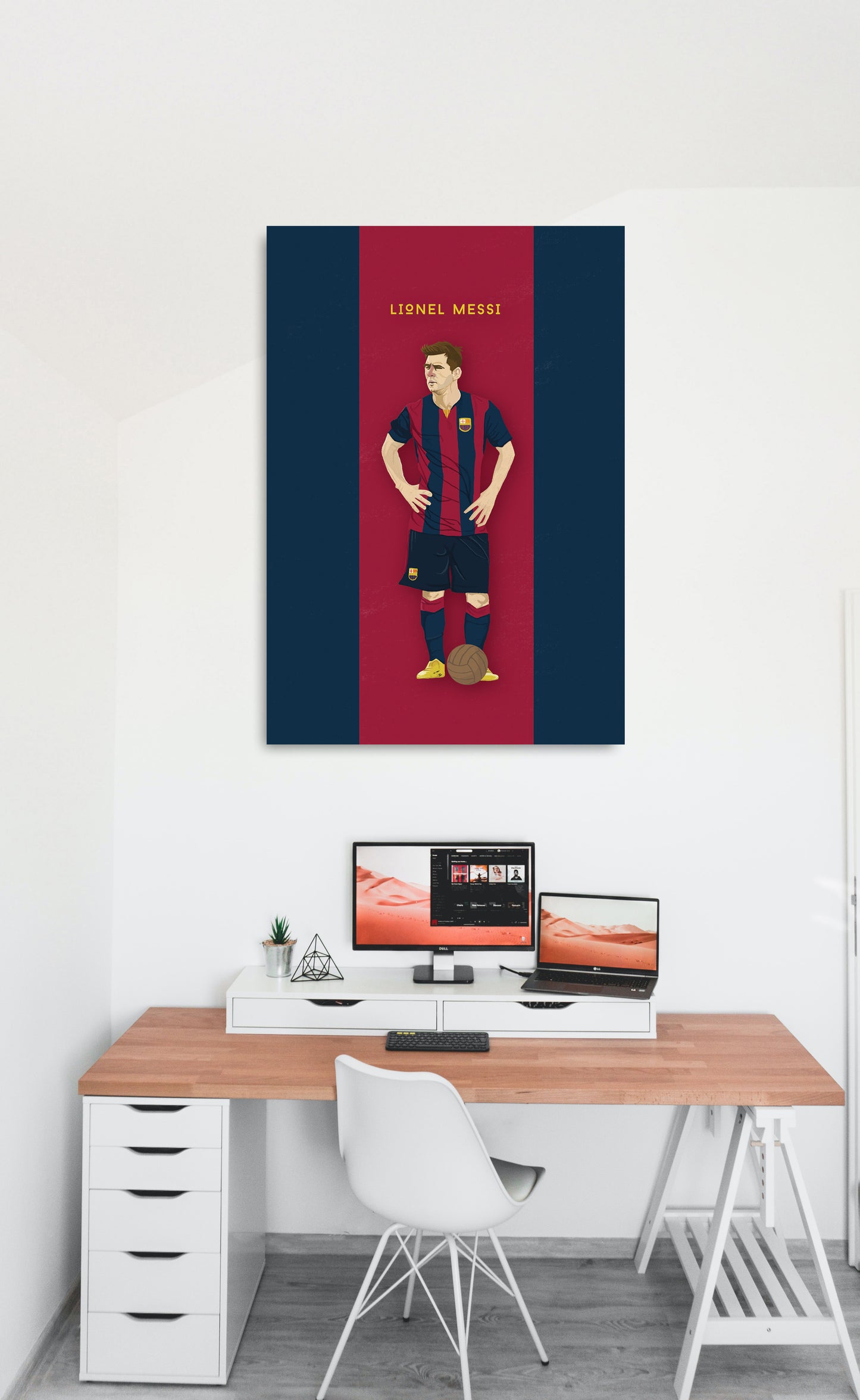 Lionel Messi 30 Artwork