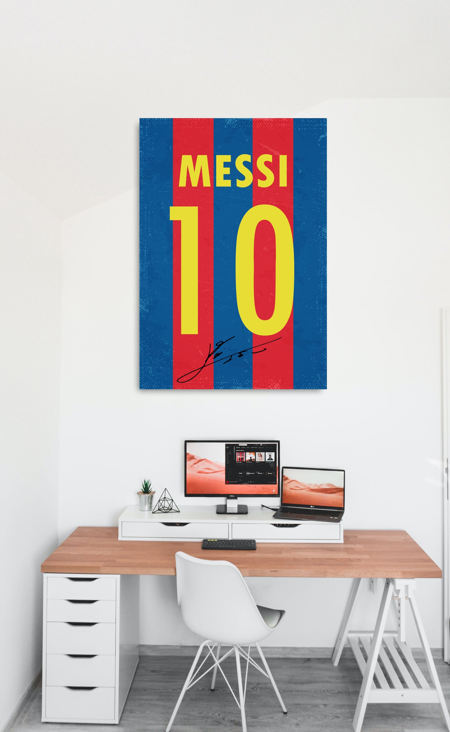 Lionel Messi 30 Artwork