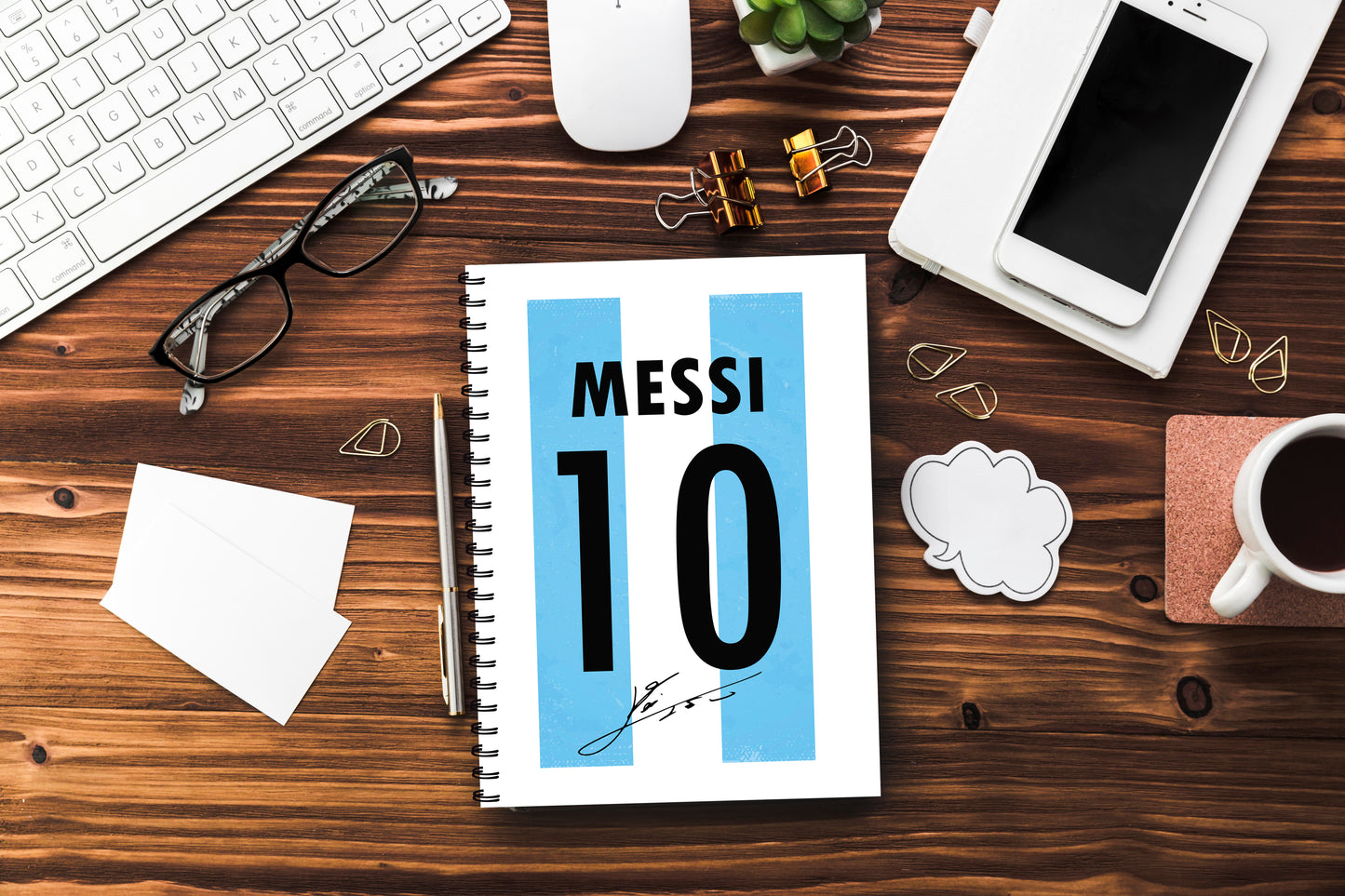 Leonel Messi Printed Notebook