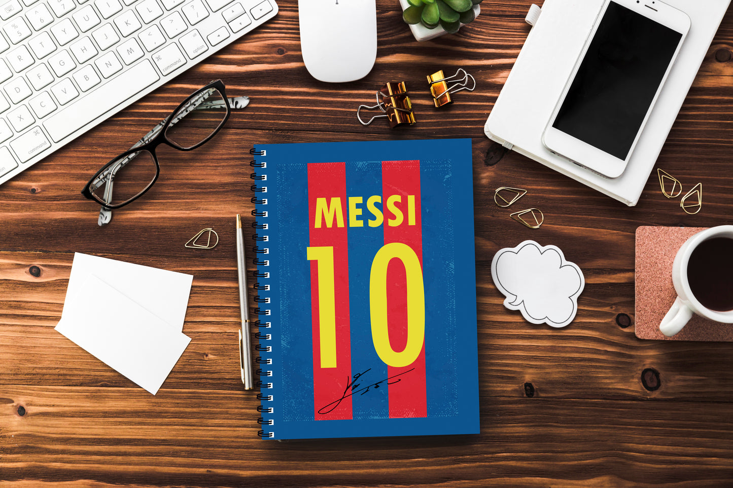 Leonel Messi Printed Notebook