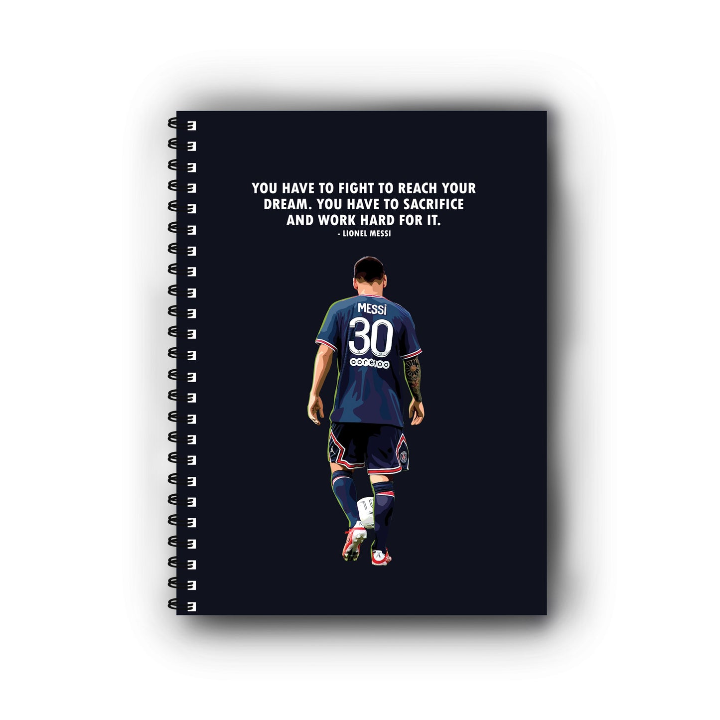 Leonel Messi Printed Notebook