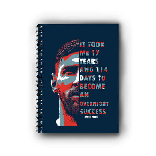 Leonel Messi Printed Notebook