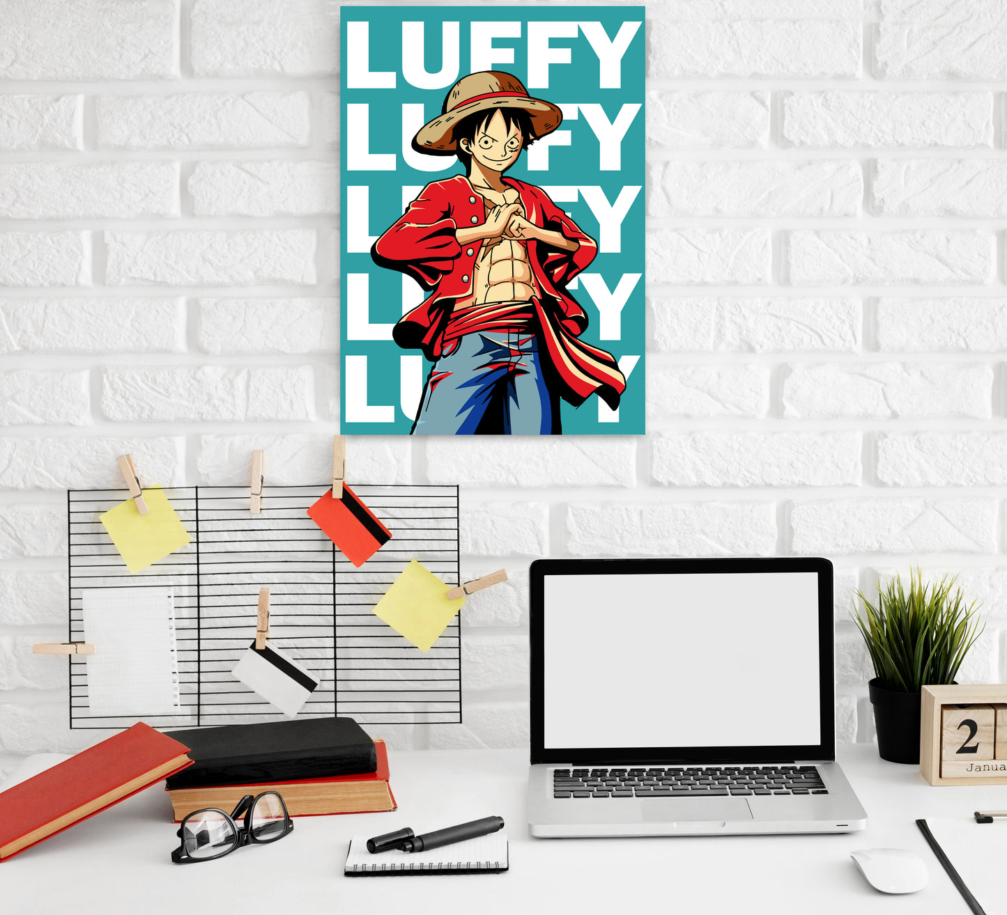 Monkey D. Luffy One Piece Anime Series Art work