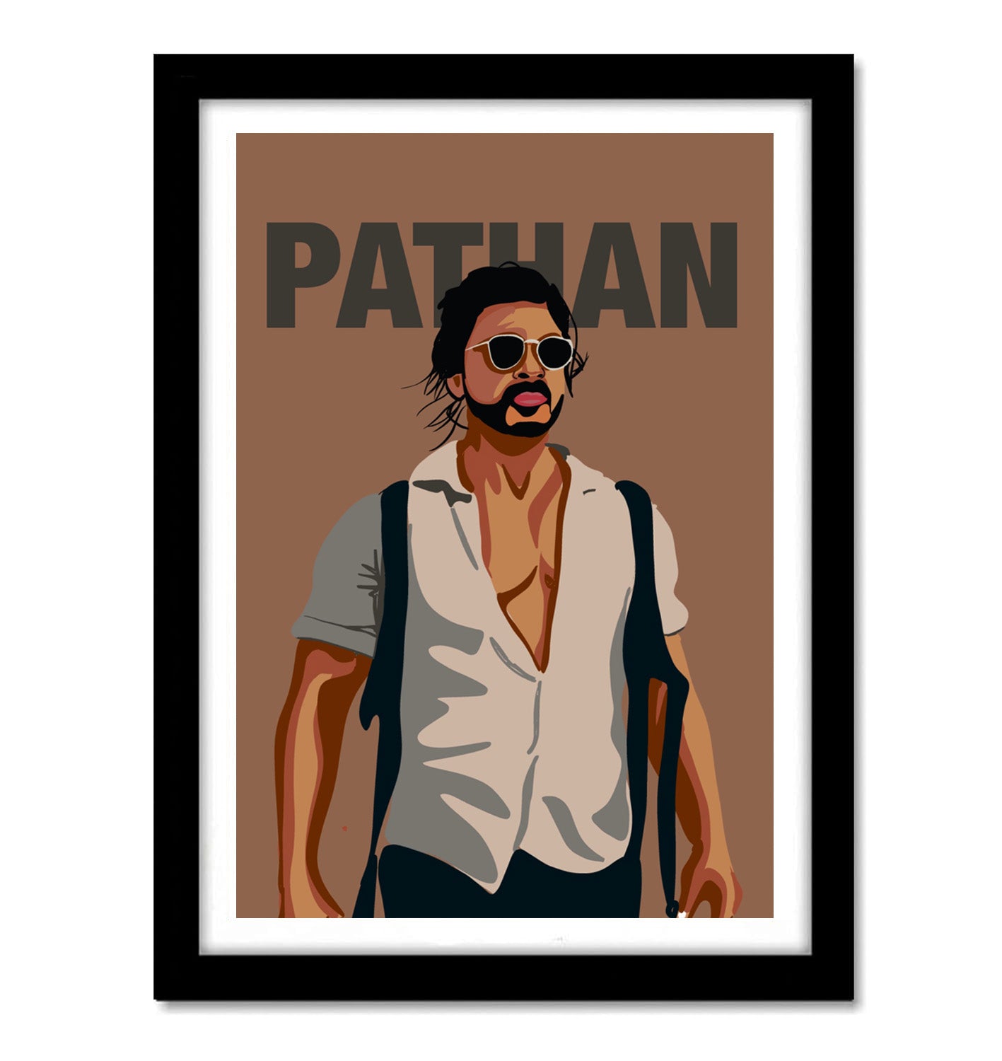 Pathaan Movie Shahrukh Khan Artwork