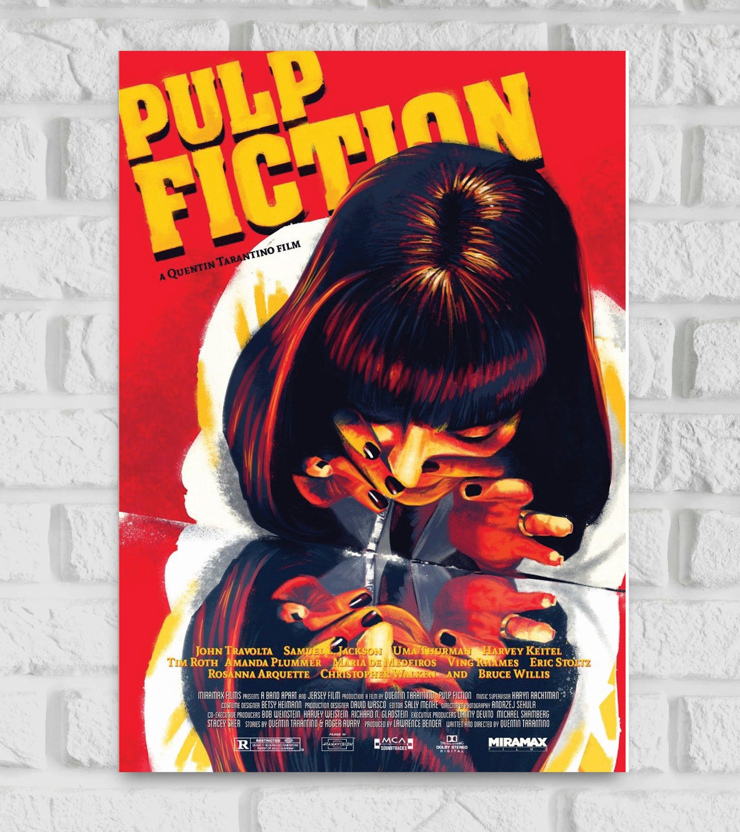 Pulp Fiction Movie Art work