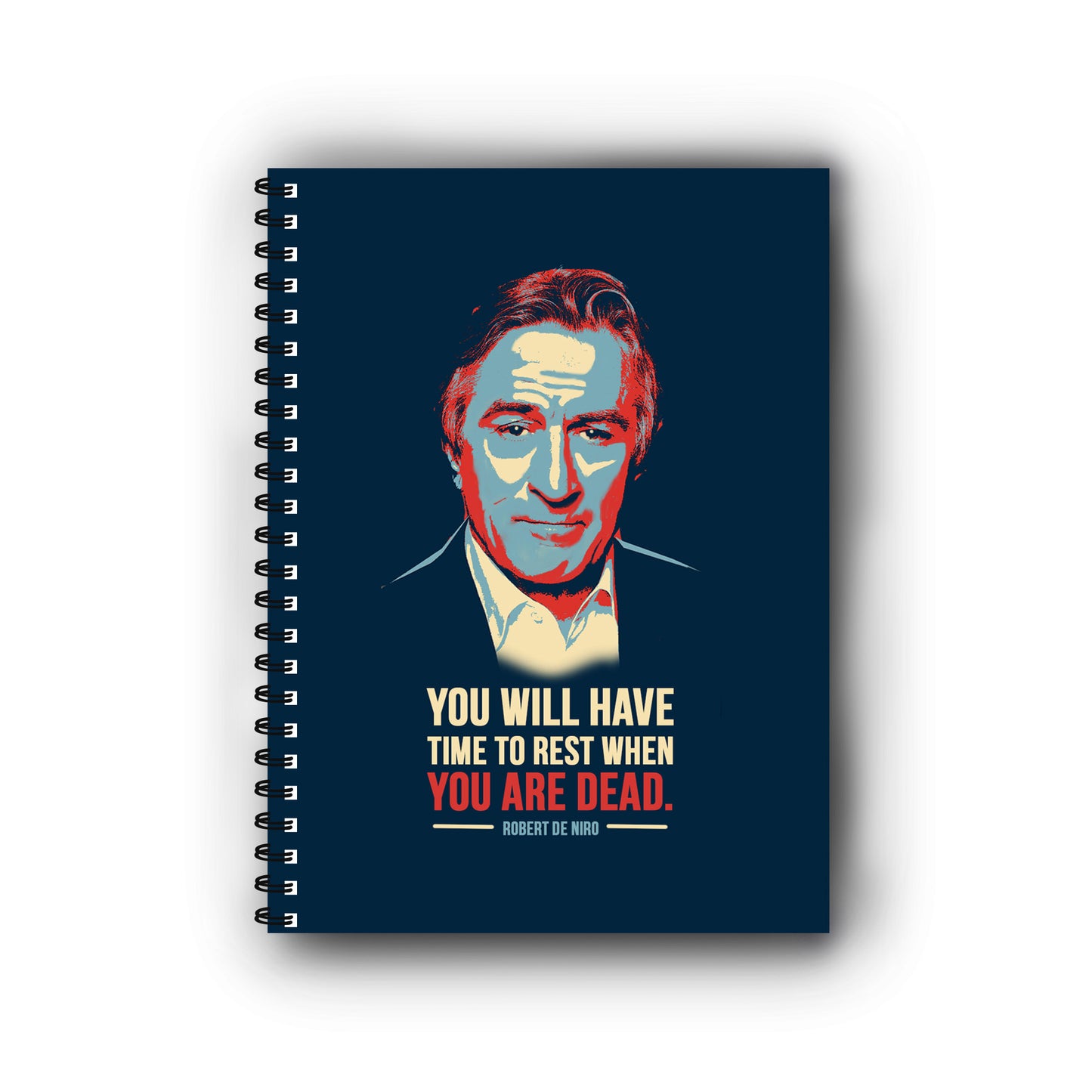 Robert De Niro Printed Notebook