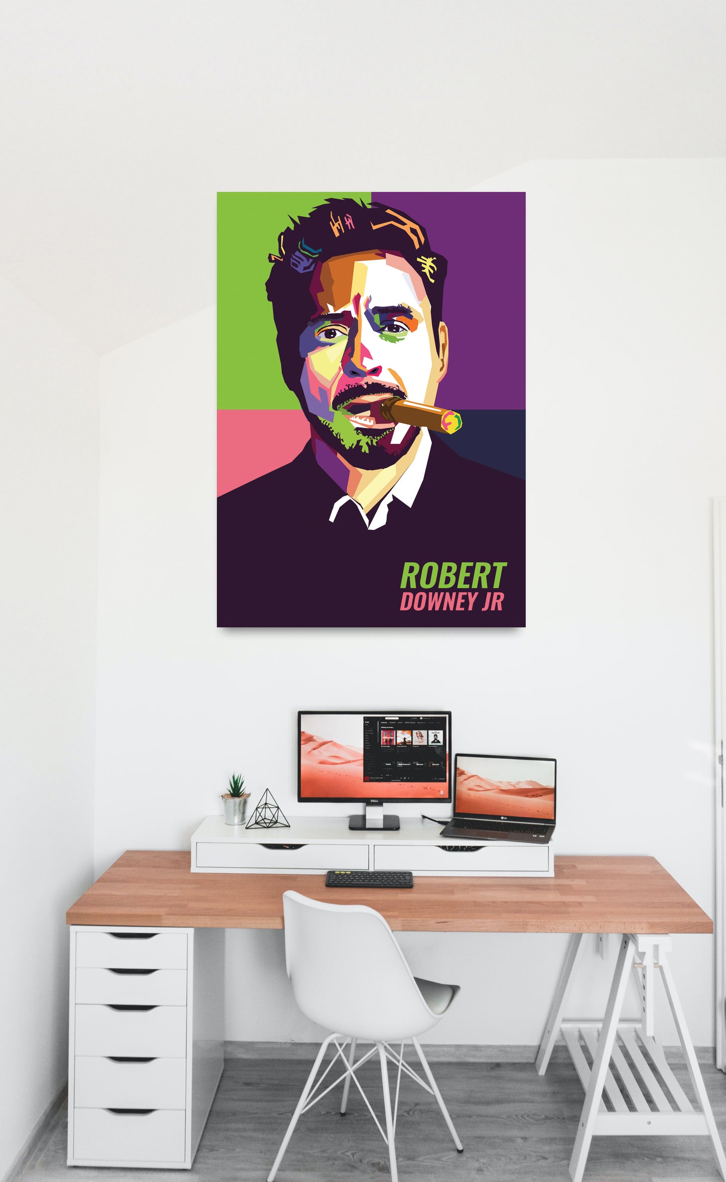 Robert Downey Jr Art work