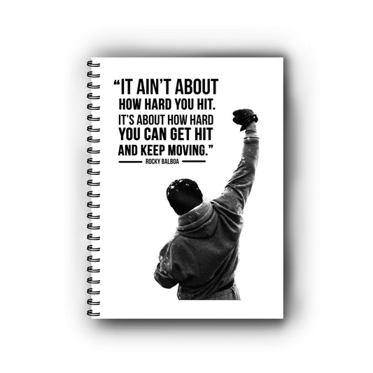 Rocky Balboa Printed Notebook