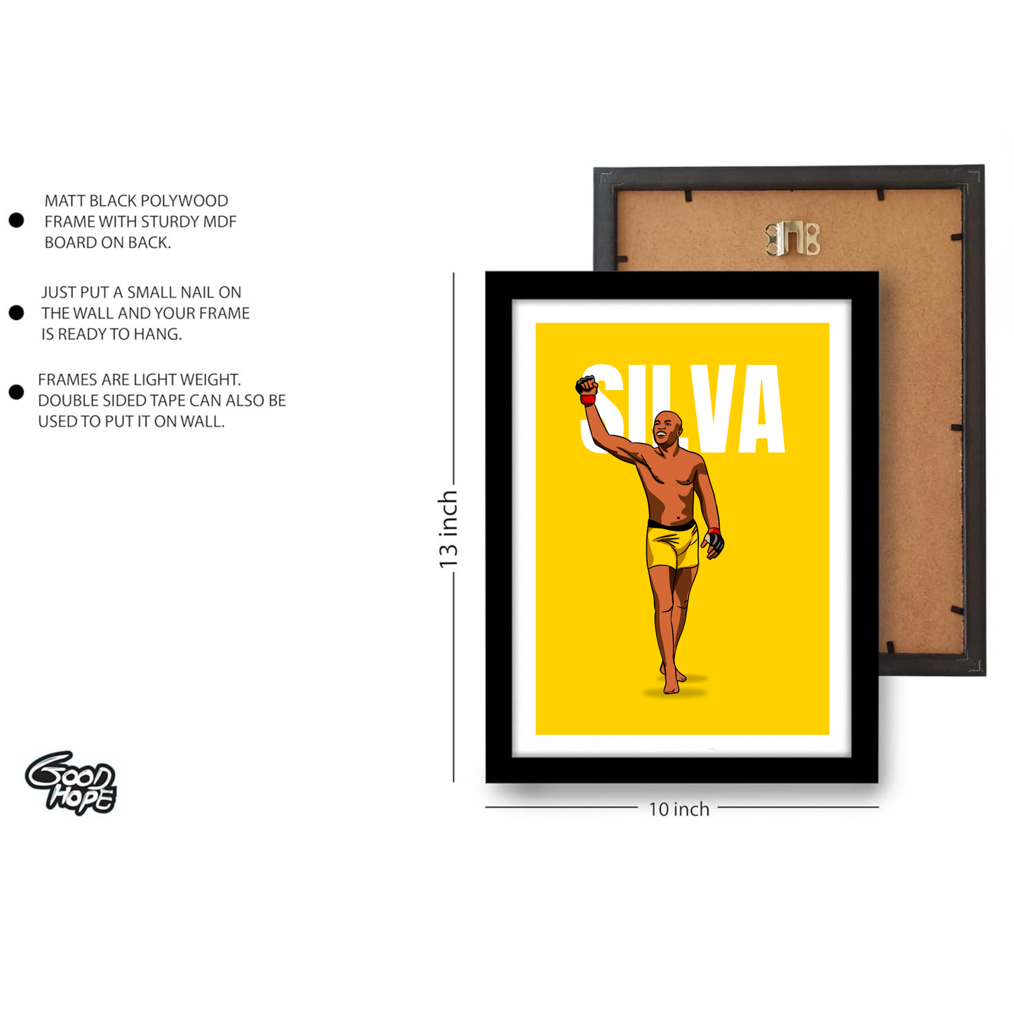 Anderson Silva Martial Artist, Boxer Artwork