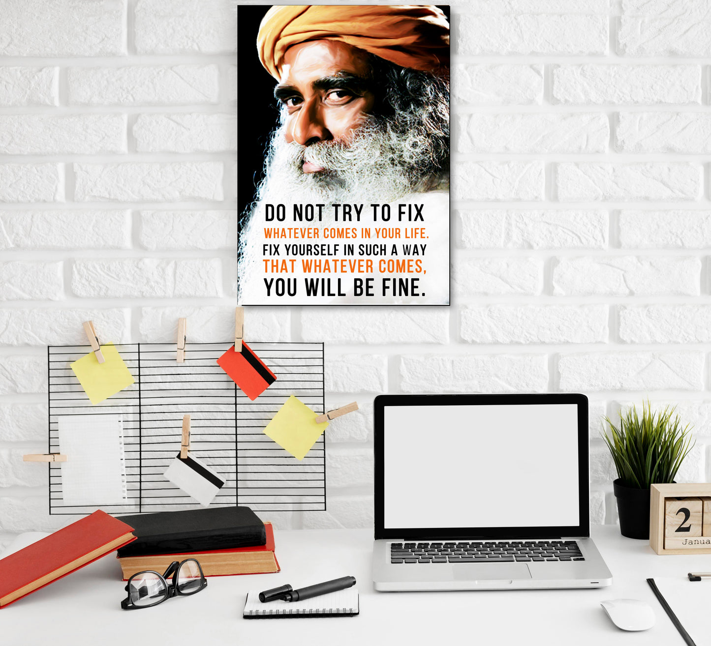 Sadhguru Motivational Art work