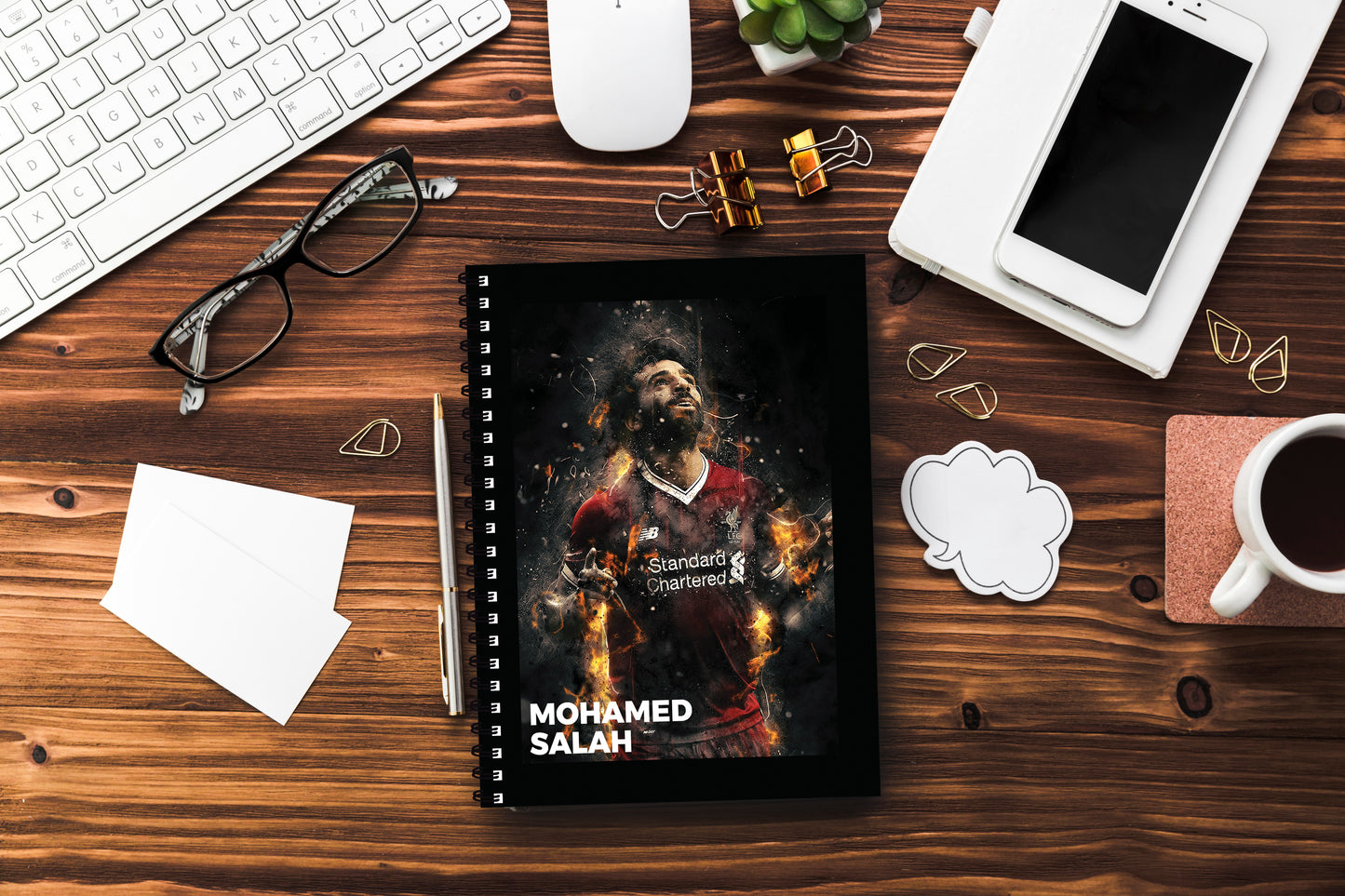 Mohamed Salah Printed Notebook