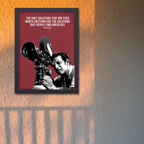 Satyajit Ray Classic Poster Frame Bollywood Movie Framed PostersIndian film director Movies Motivational Quotes Artwork Canvas Painting Photo Frames For Wall Decor Restraunt Cafe Bedroom Living Room Decoration Home Office, satyajit ray motivational posters, satyajit ray motivational poster design, satyajit ray motivational poster design, satyajit ray posters, satyajit ray poster design, satyajit ray movie posters, satyajit ray film posters for sale, satyajit ray movie poster collage, satyajit ray movie