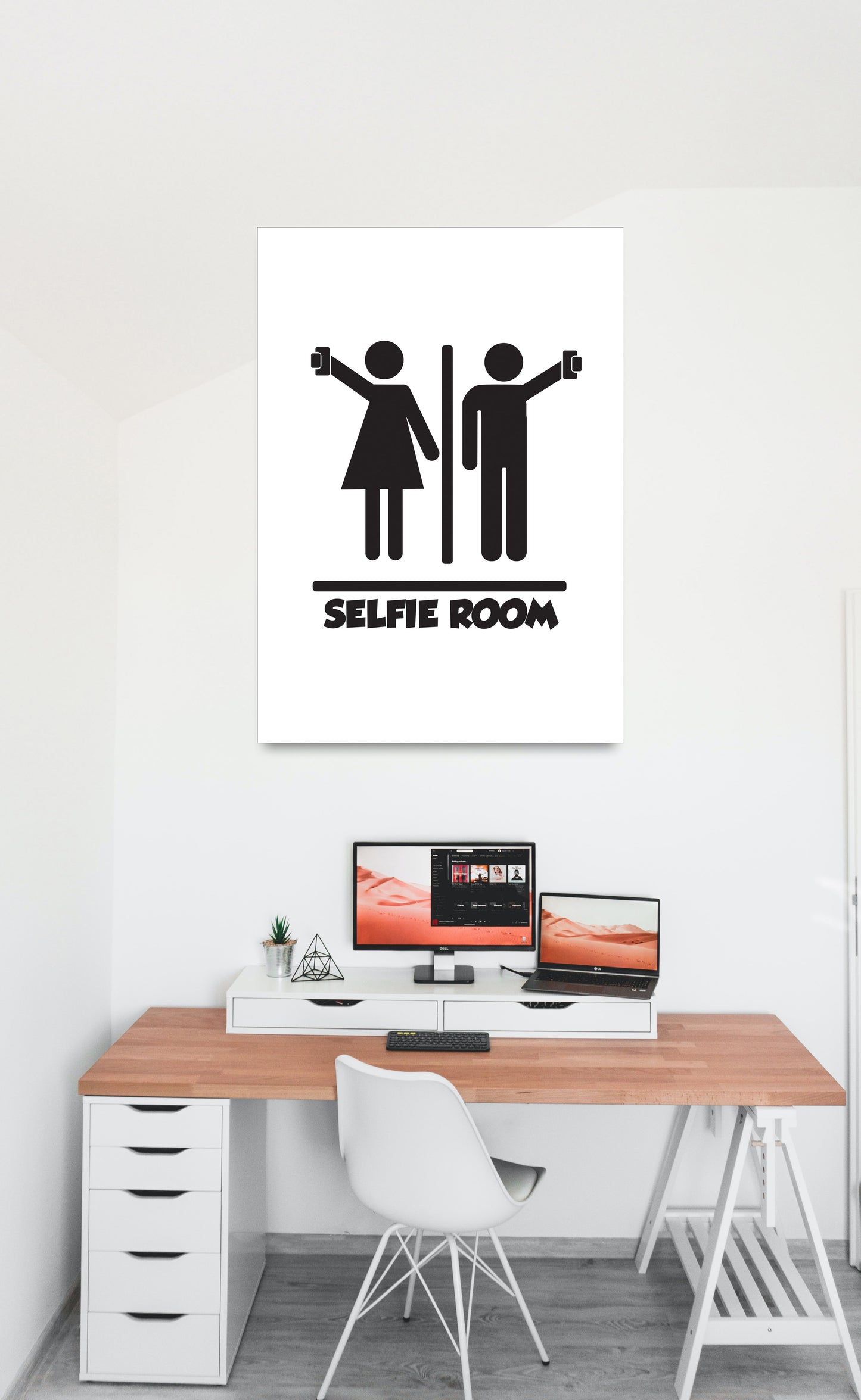 Selfie Room Funny Art work