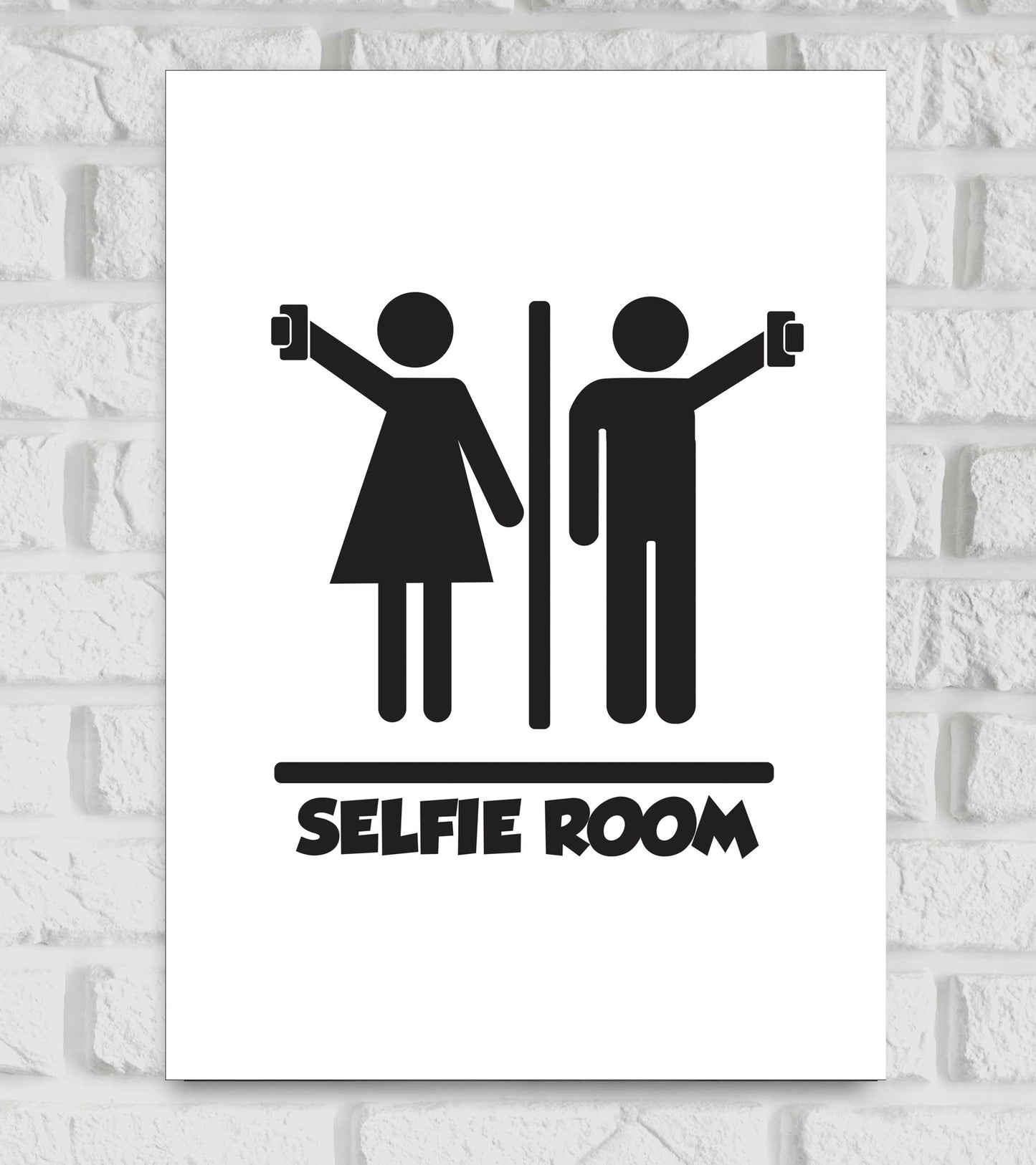 Selfie Room Funny Art work