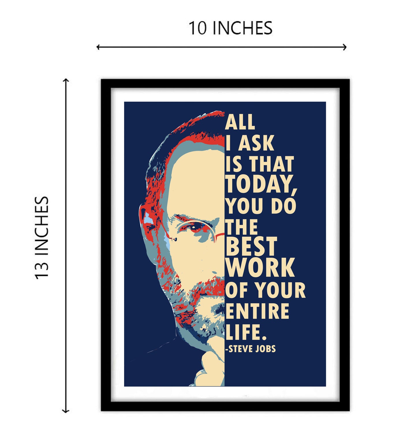 Steve Jobs Motivational Artwork