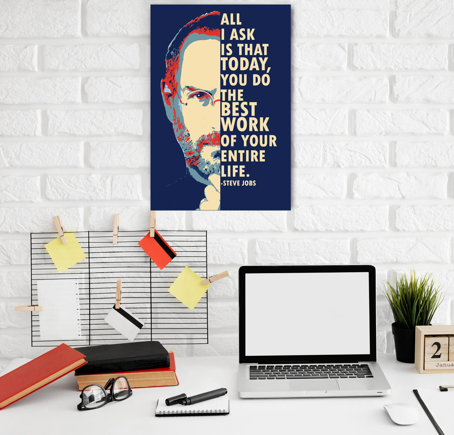 Steve Jobs Motivational Artwork