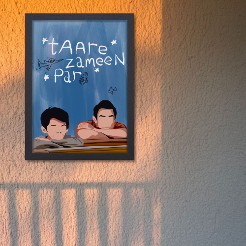 Taare Zameen Par Poster Frame Aamir Khan Movie Framed Posters Bollywood Movies Dialogues Quotes Artwork Canvas Painting Photo Frames For Wall Decor Bedroom Living Room Decoration Home Office Restraunt Cafe, Taare Zameen Par poster, Taare Zameen Par poster hd, Taare Zameen Par poster hd wallpaper, Taare Zameen Par poster in hindi, Taare Zameen Par poster image, Taare Zameen Par movie poster, Taare Zameen Par minimalist poster, taare zameen par movie poster, taare zameen par movie poster hd, taare zameen par 