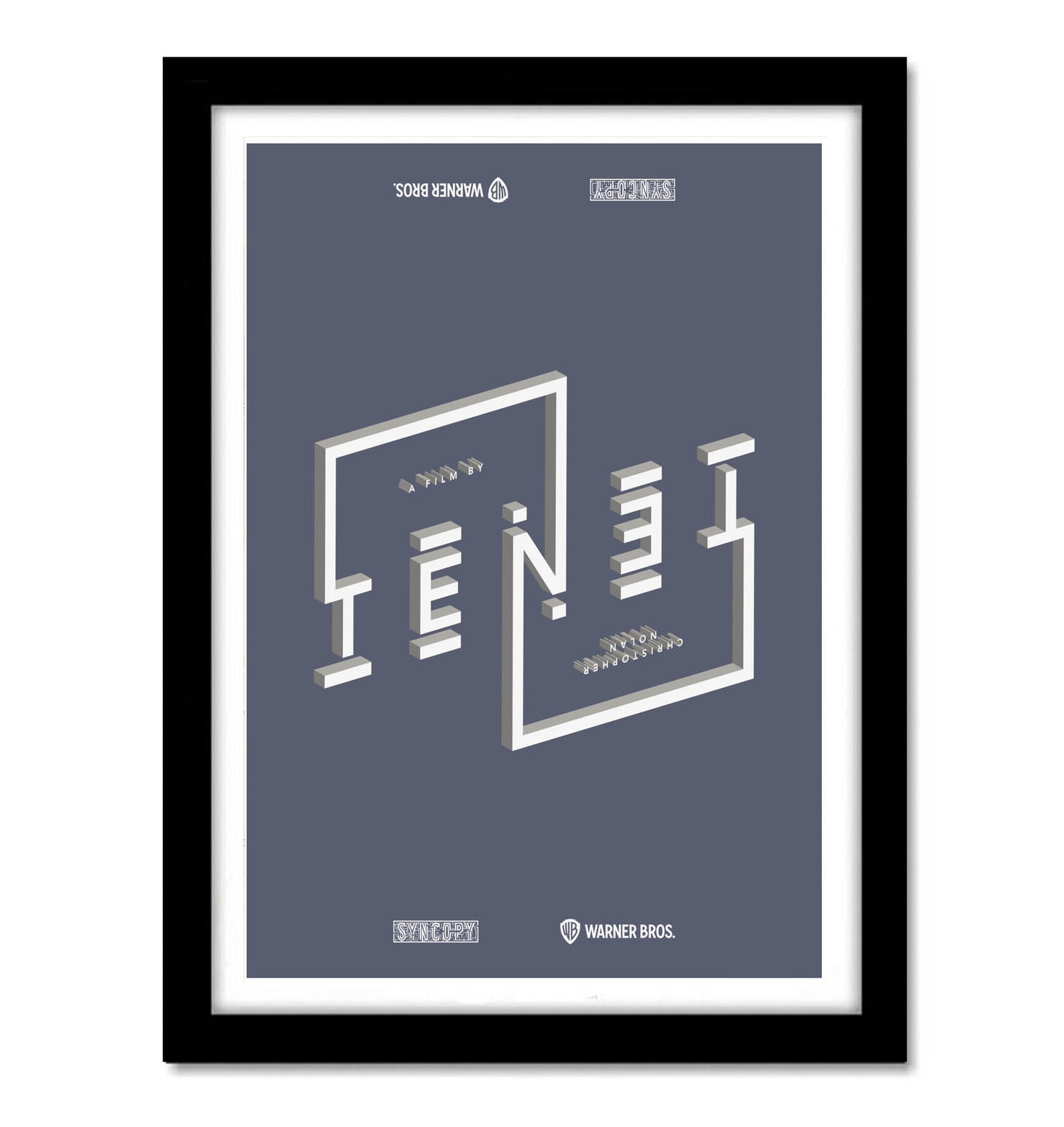 Tenet Movie Artwork