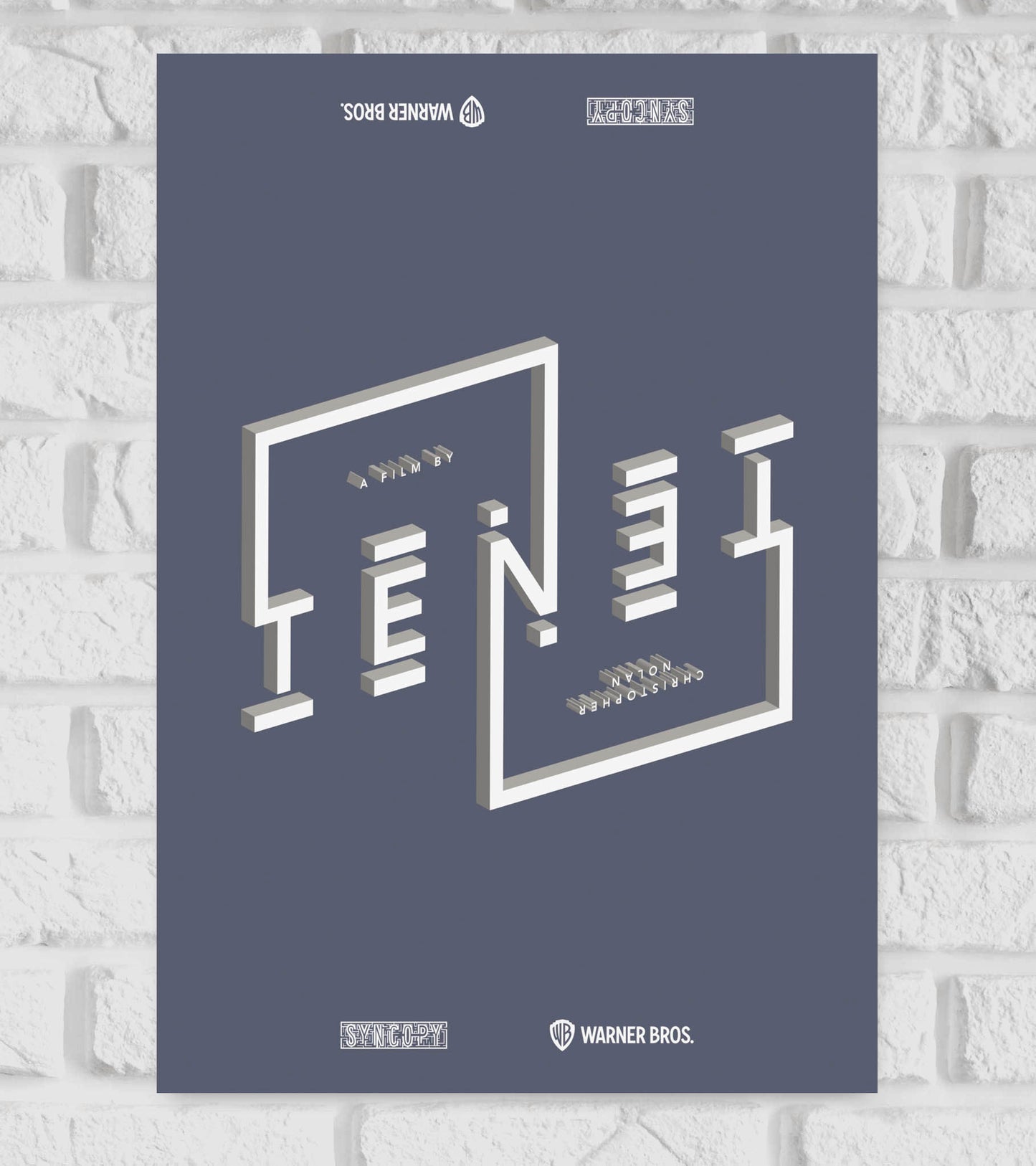 Tenet Movie Artwork