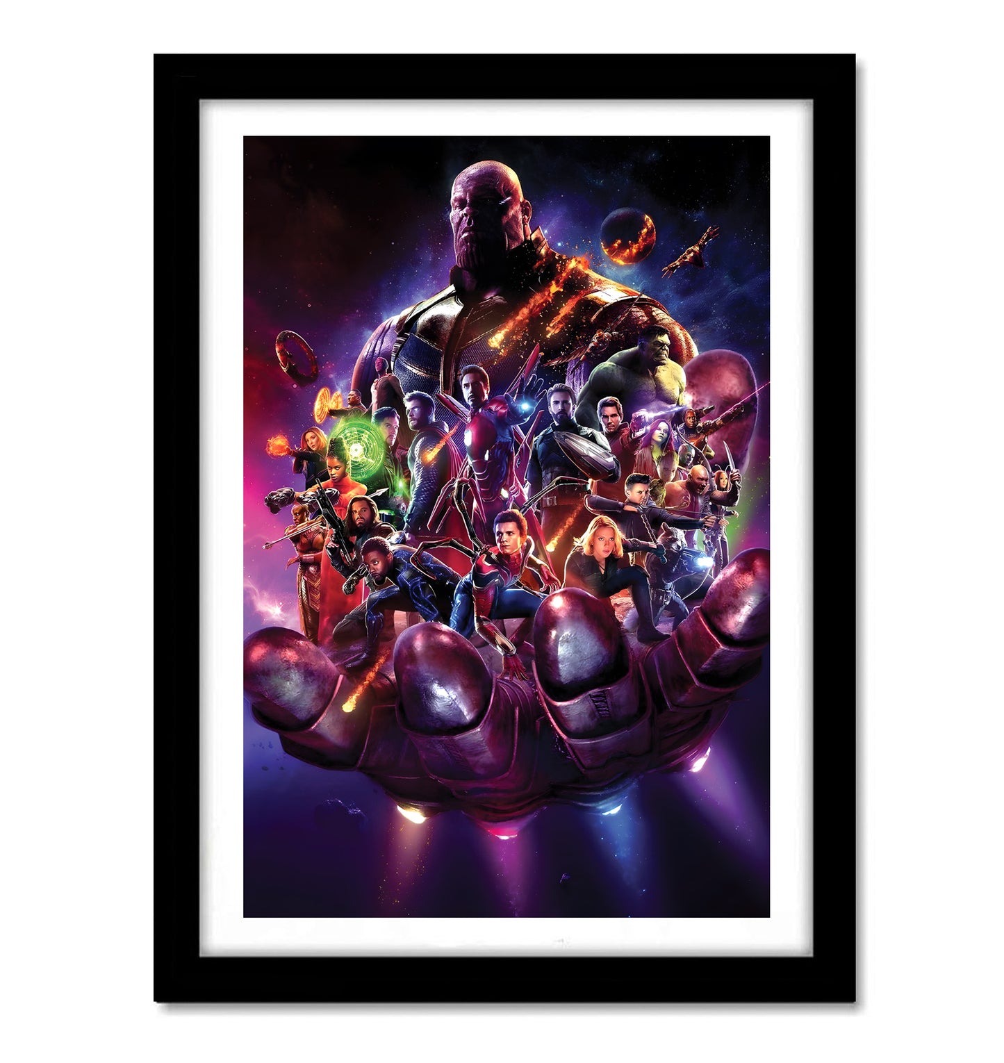 Thanos Avengers Art work