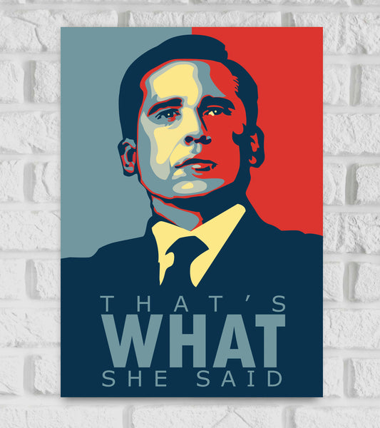 The Office's (That's What she Said) Series Art work