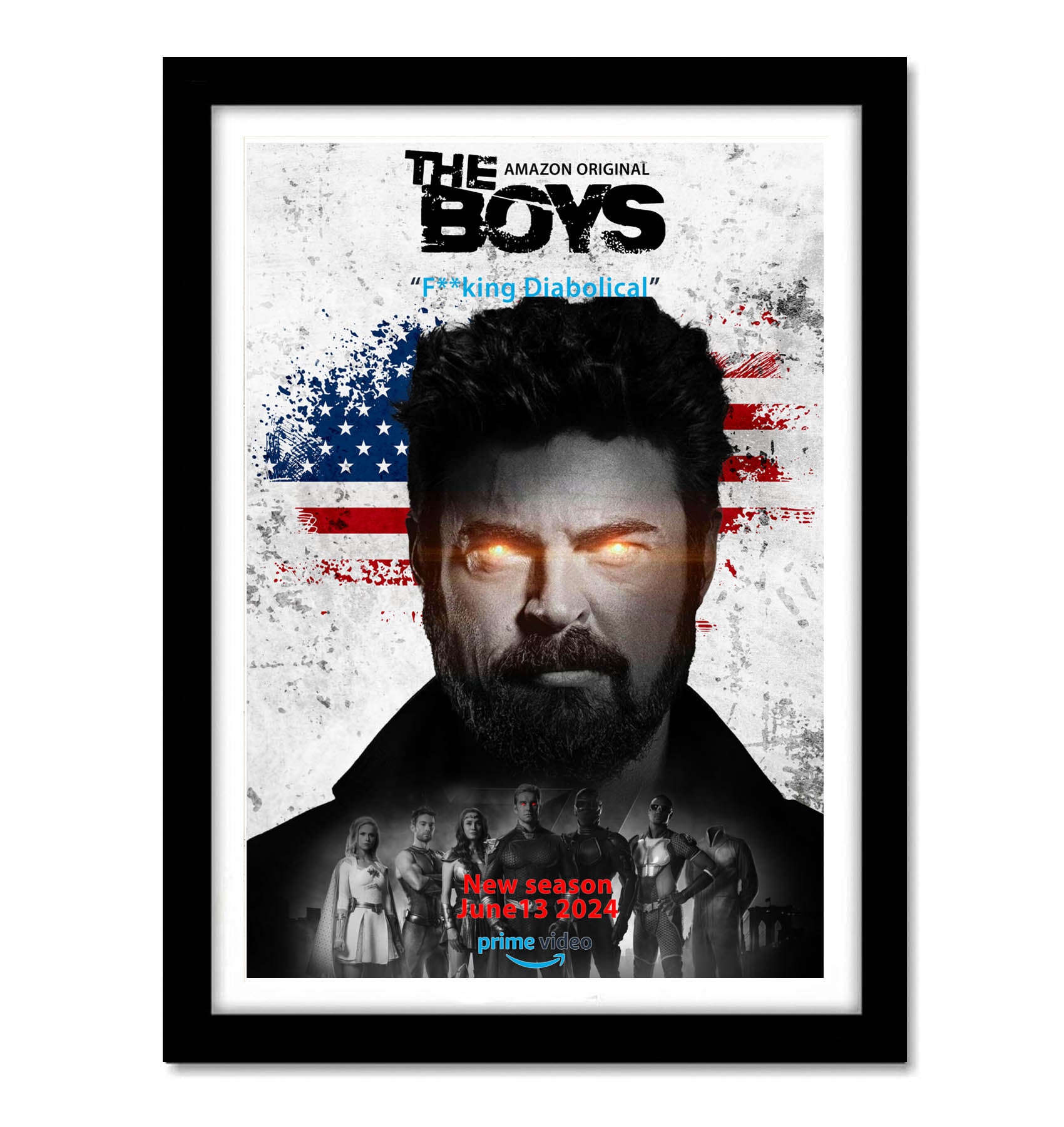 The Boys Amazon Prime Poster The Boys