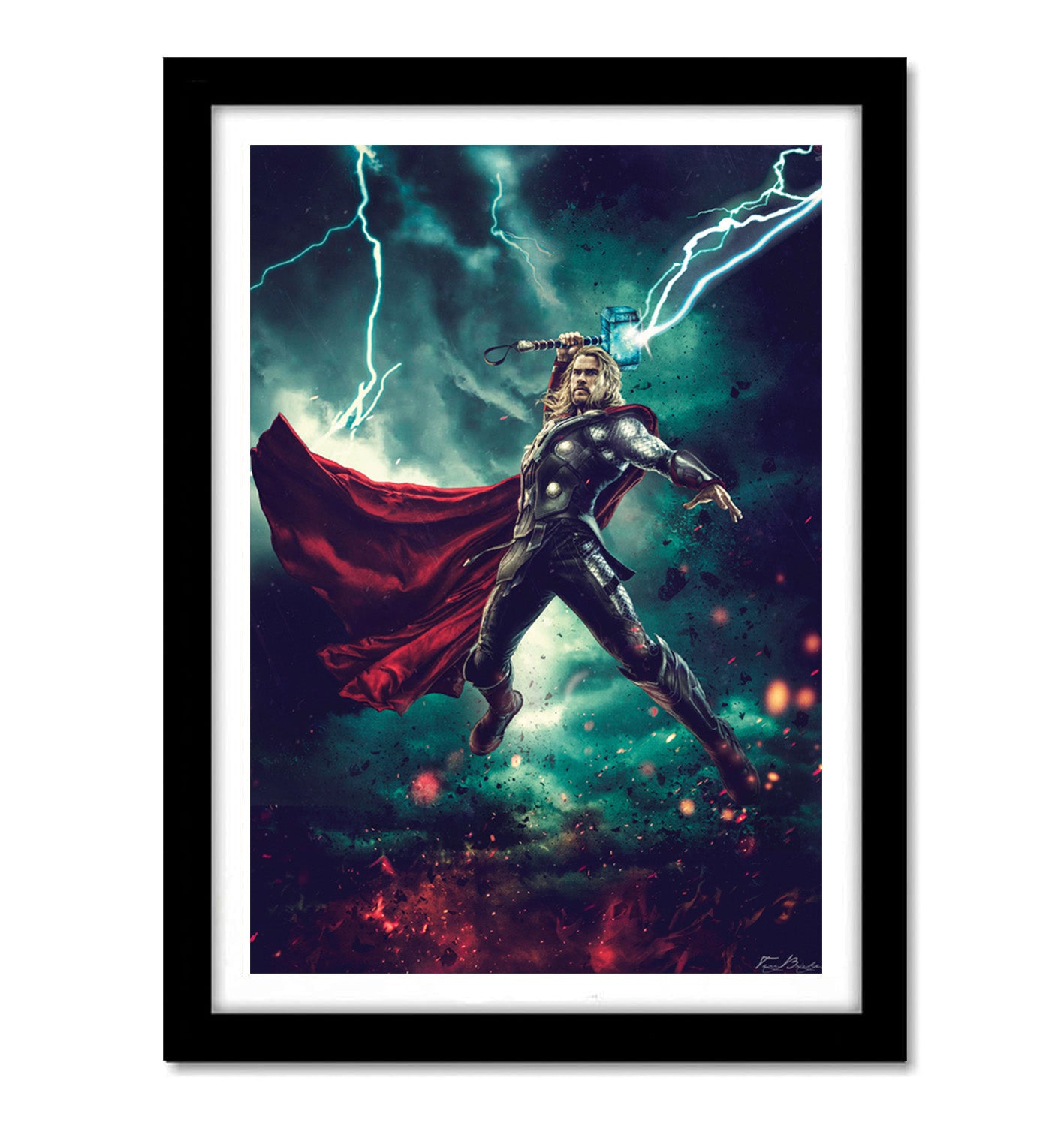 Thor Avengers Art work