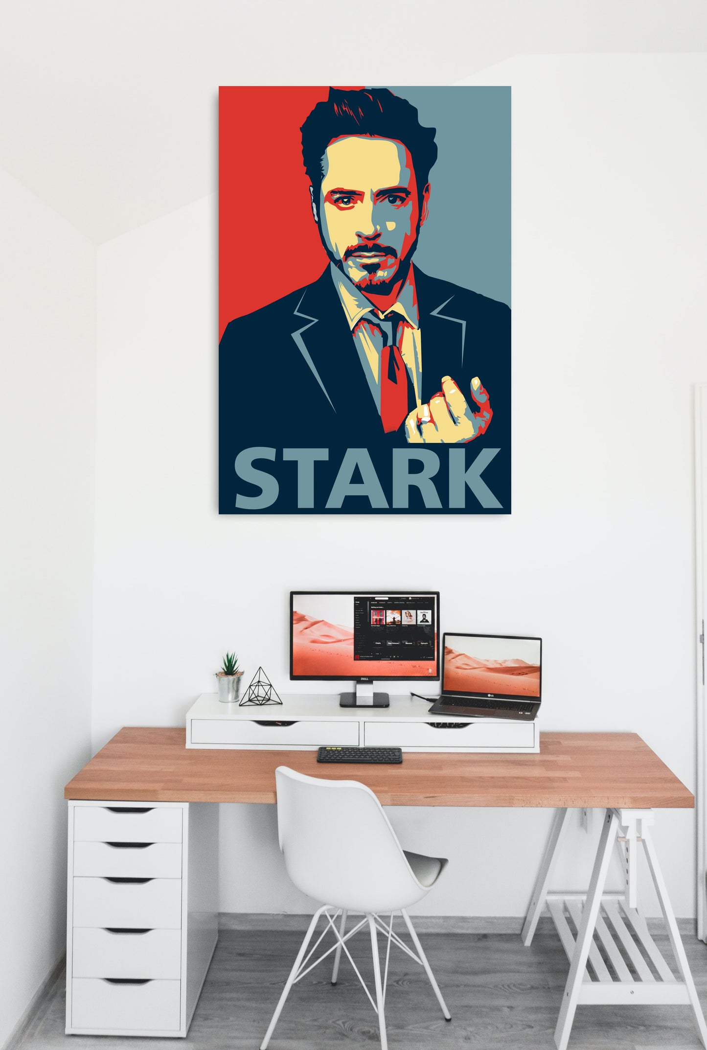 Tony Stark Avengers Art work
