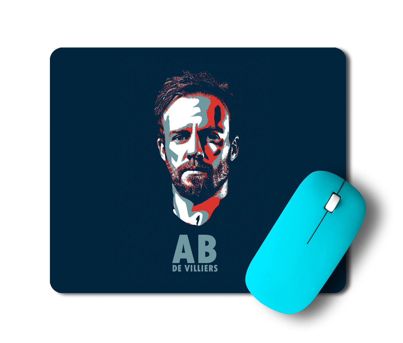 Good Hope AB DE Villiers Nonslip Base Graphic Mousepad (Multicolor)