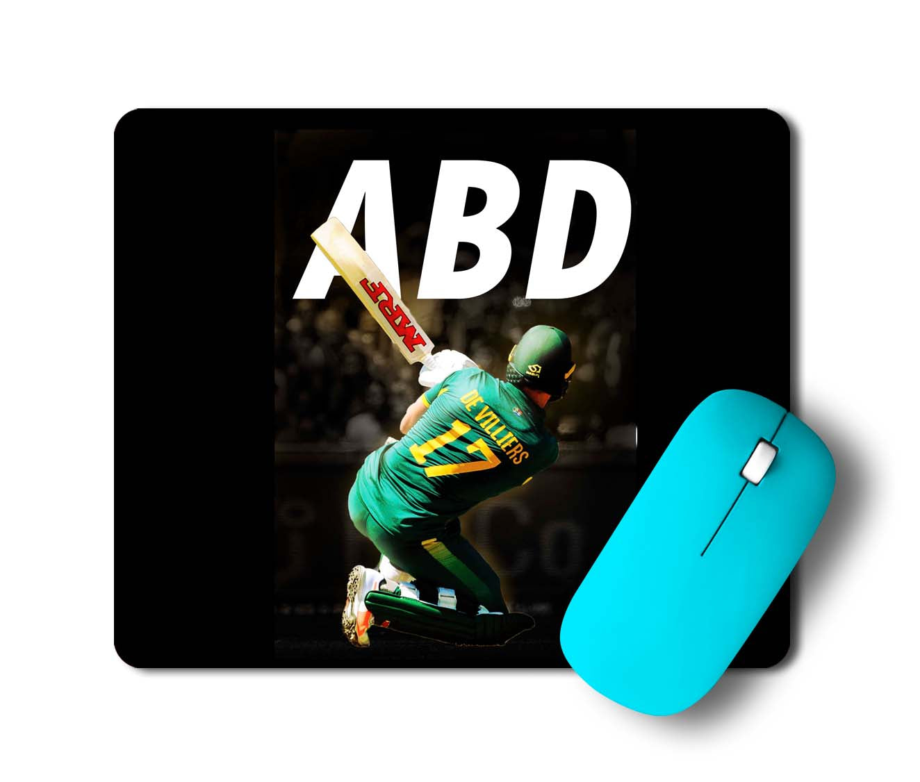 Good Hope AB DE Villiers Nonslip Base Graphic Mousepad (Multicolor)