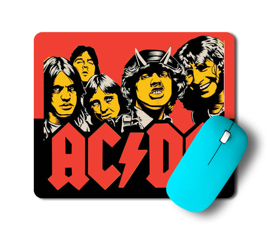 Good Hope AC DC Band Nonslip Base Graphic Mousepad (Multicolor)