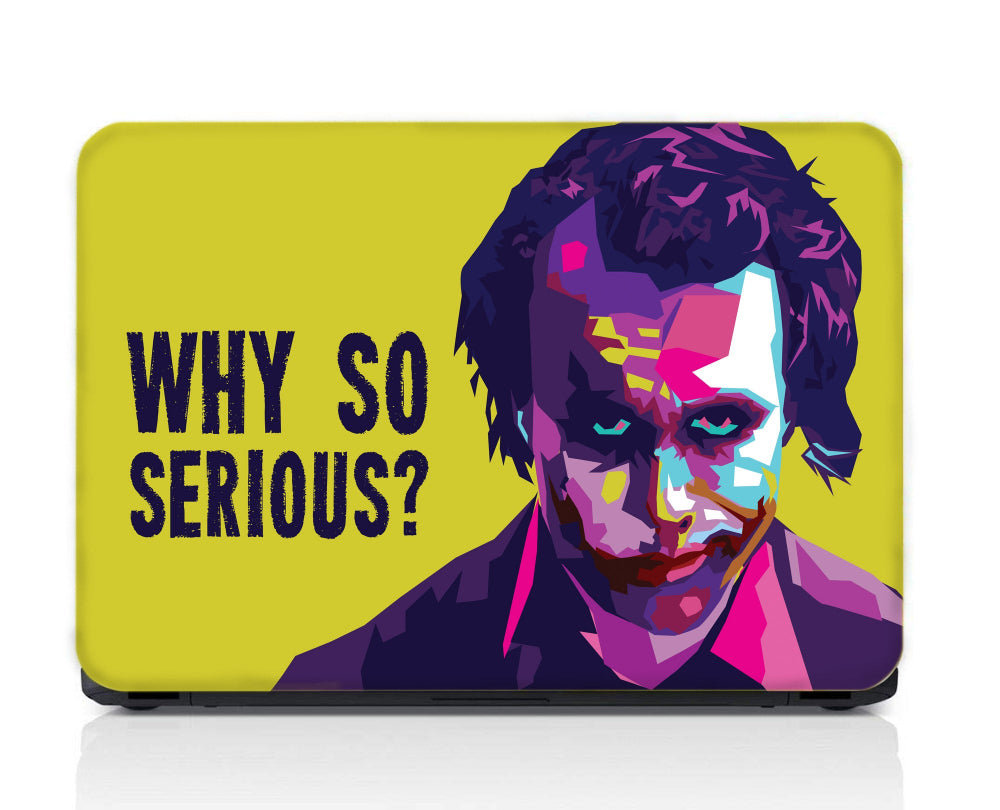 Joker Hollywood Movie Pop Art Cute & Aesthetic Design Matte Finish Waterproof Laptopskin
