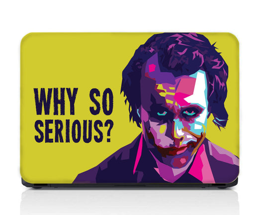 Joker Hollywood Movie Pop Art Cute & Aesthetic Design Matte Finish Waterproof Laptopskin